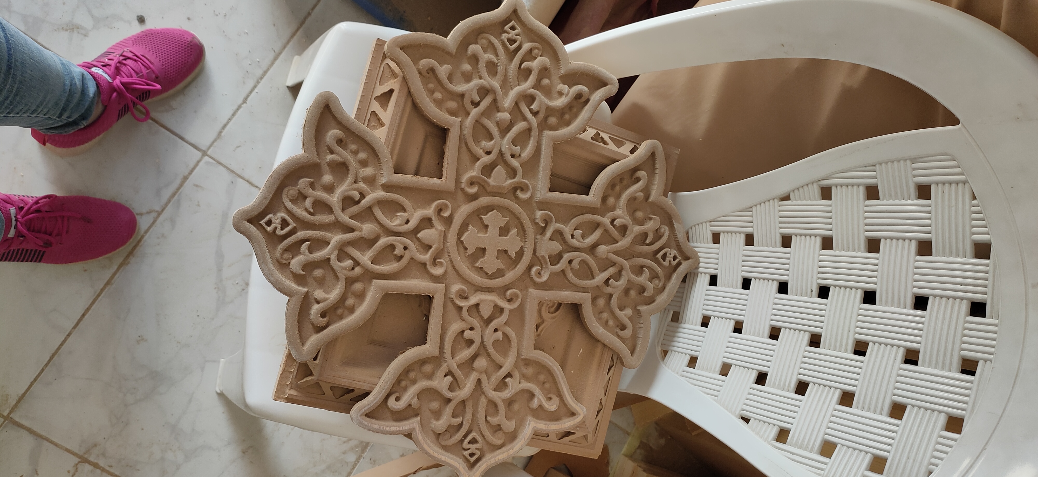 CNC wooden work for church-28