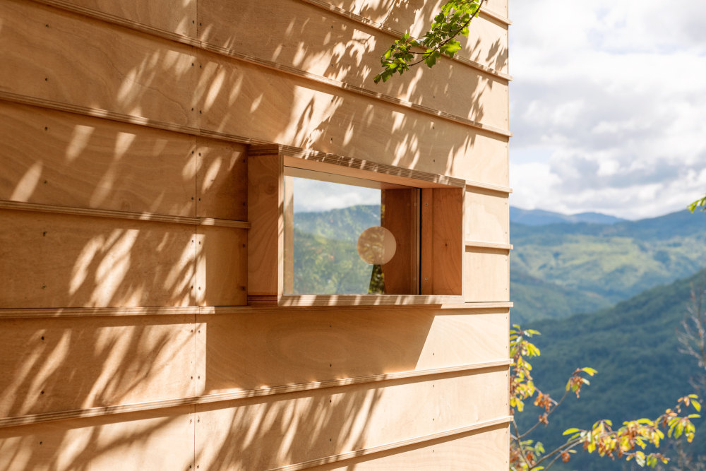 从日本茶馆和斯堪的纳维亚中汲取灵感的林中木屋设计丨意大利-6