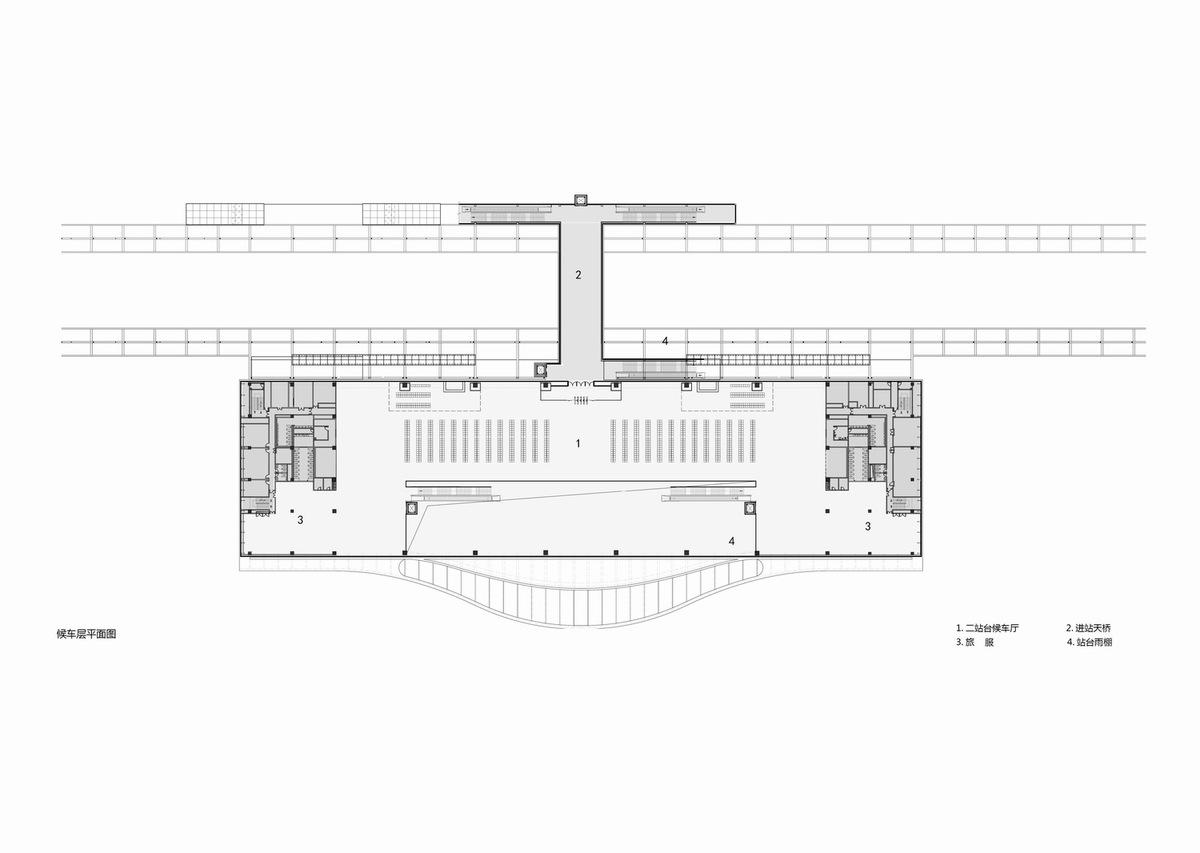 新建沪渝蓉高铁武宜段·汉川东站丨中国湖北丨中南建筑设计院股份有限公司-33