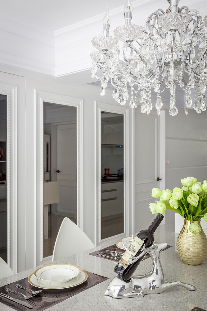 丰越设计打造现代原木金属风格样板间-17