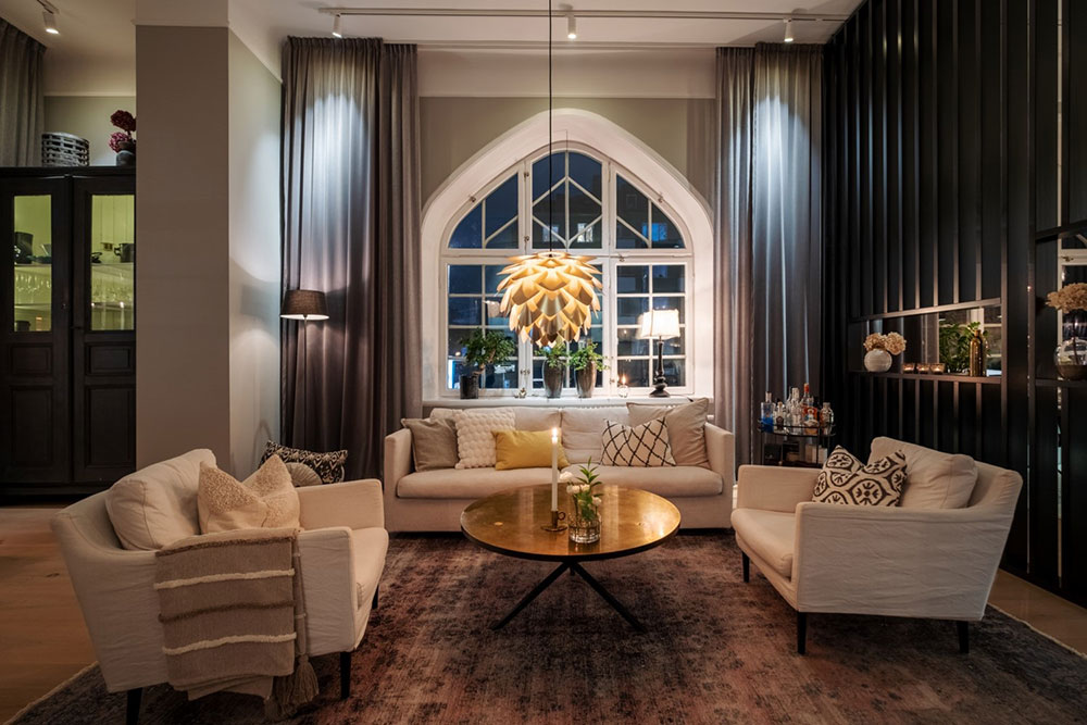 瑞典斯德哥尔摩独特哥特式公寓设计-6