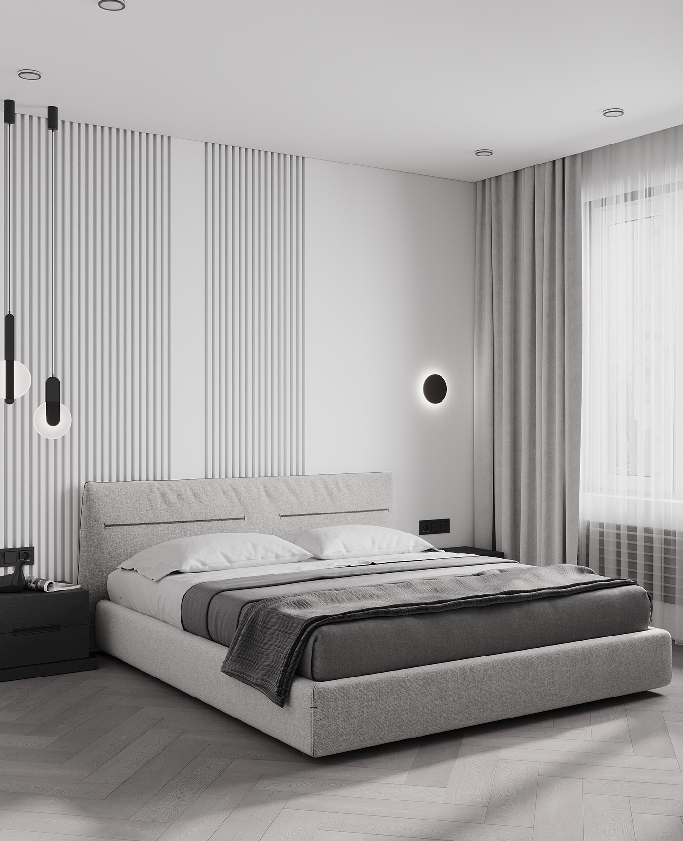 浅色系公寓设计 美的好高级！-22