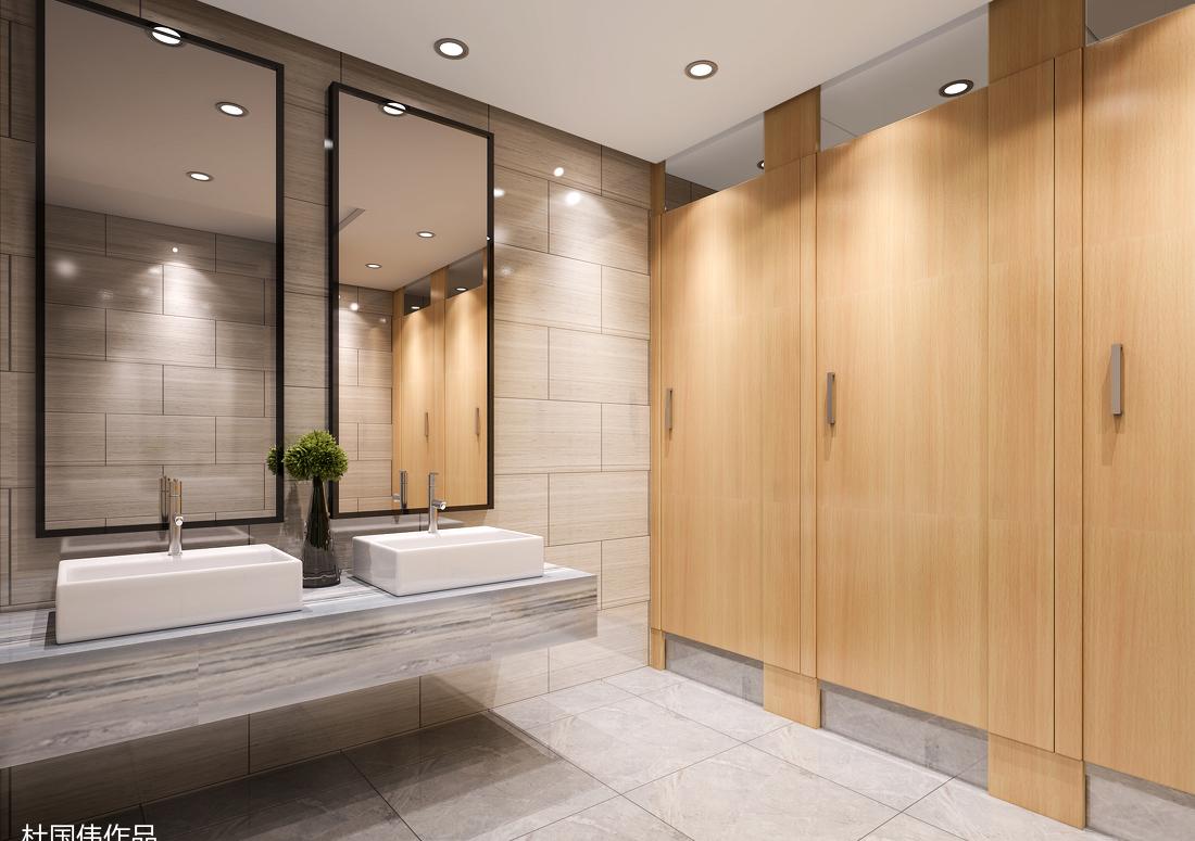 西安盛世 1 号写字楼公寓公共区域设计-14