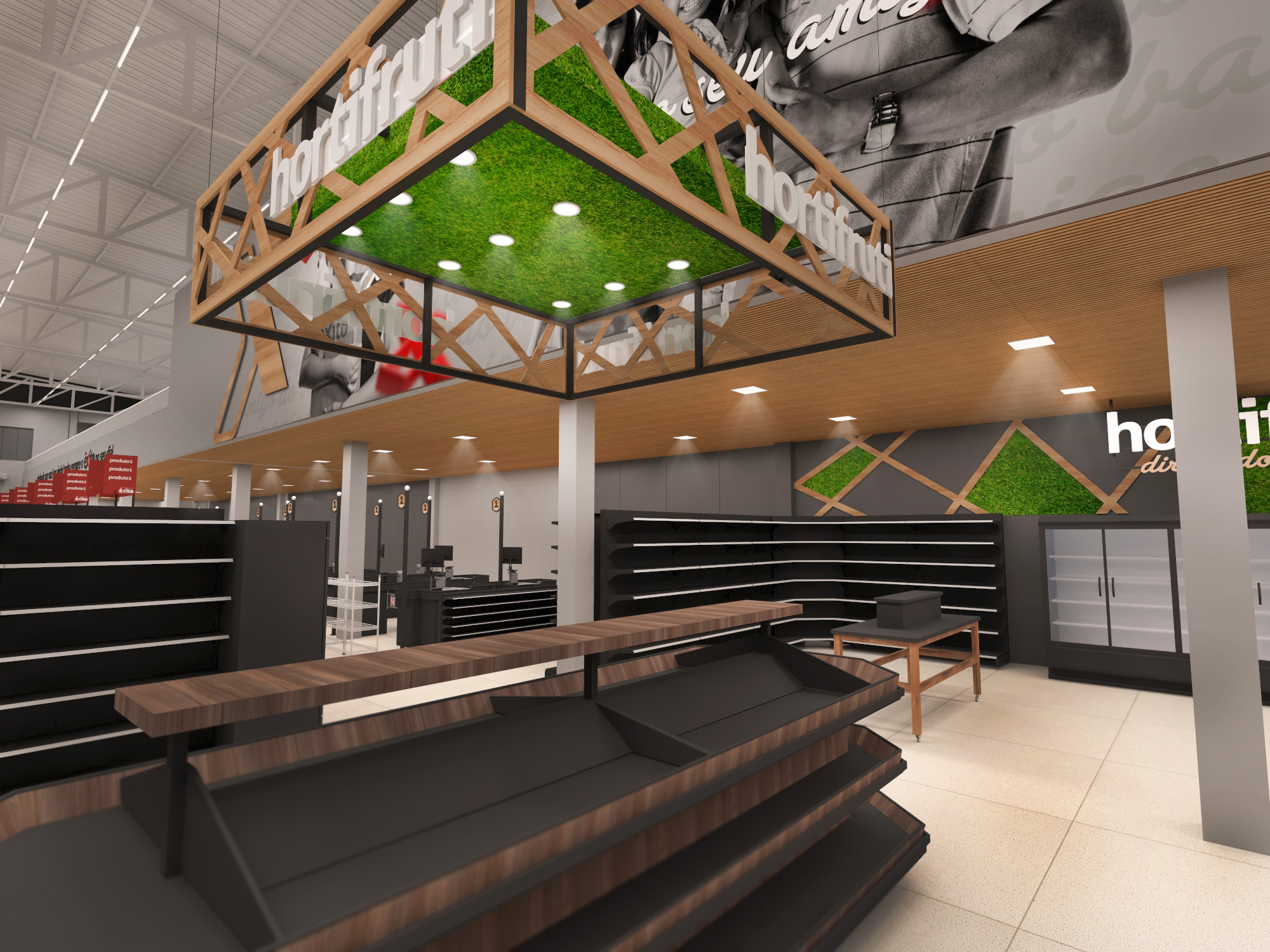 Êxito Supermarket Signage / Comunicação Visual-5