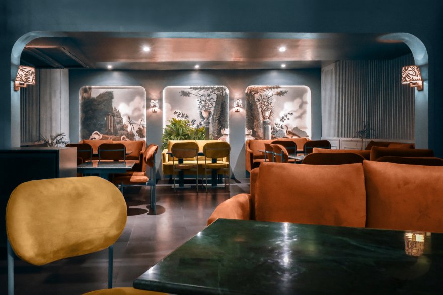 天空区块餐厅及露台酒吧丨英国德里丨PANTONE COLLECTIVE-17