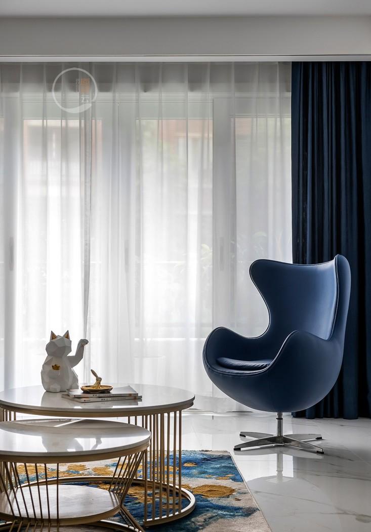 蓝与白 · 轻奢风格的海洋气息-26