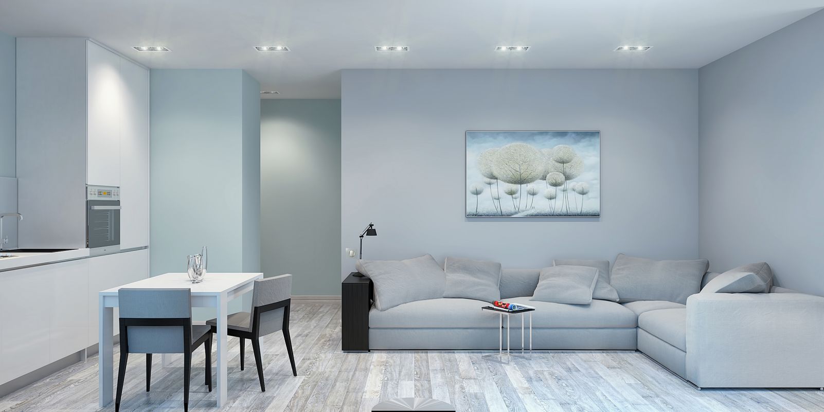 “Московская”公寓设计项目丨安德烈·戈尔金斯基设计工作室-3