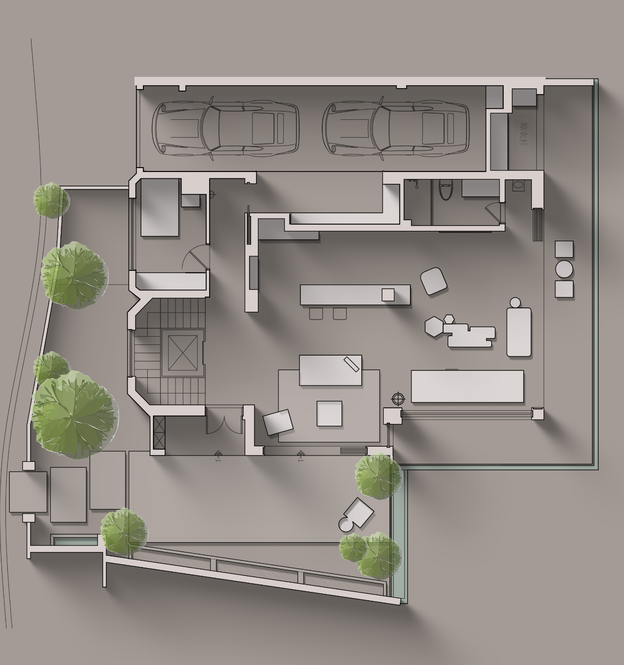 《大地》与《心灵》丨中国重庆丨源松营造-38