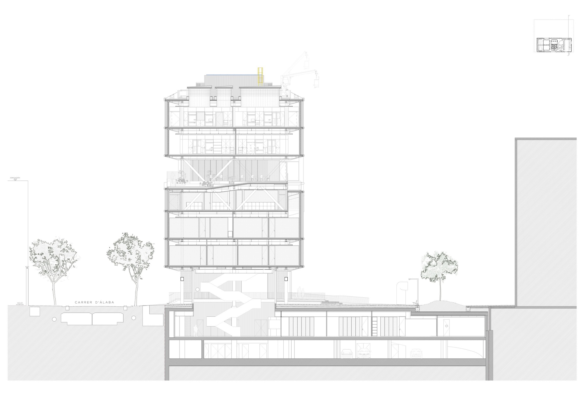 LCI BARCELONA 22@ CAMPUS 校园丨西班牙巴塞罗那丨CIRCULAR STUDIO-31