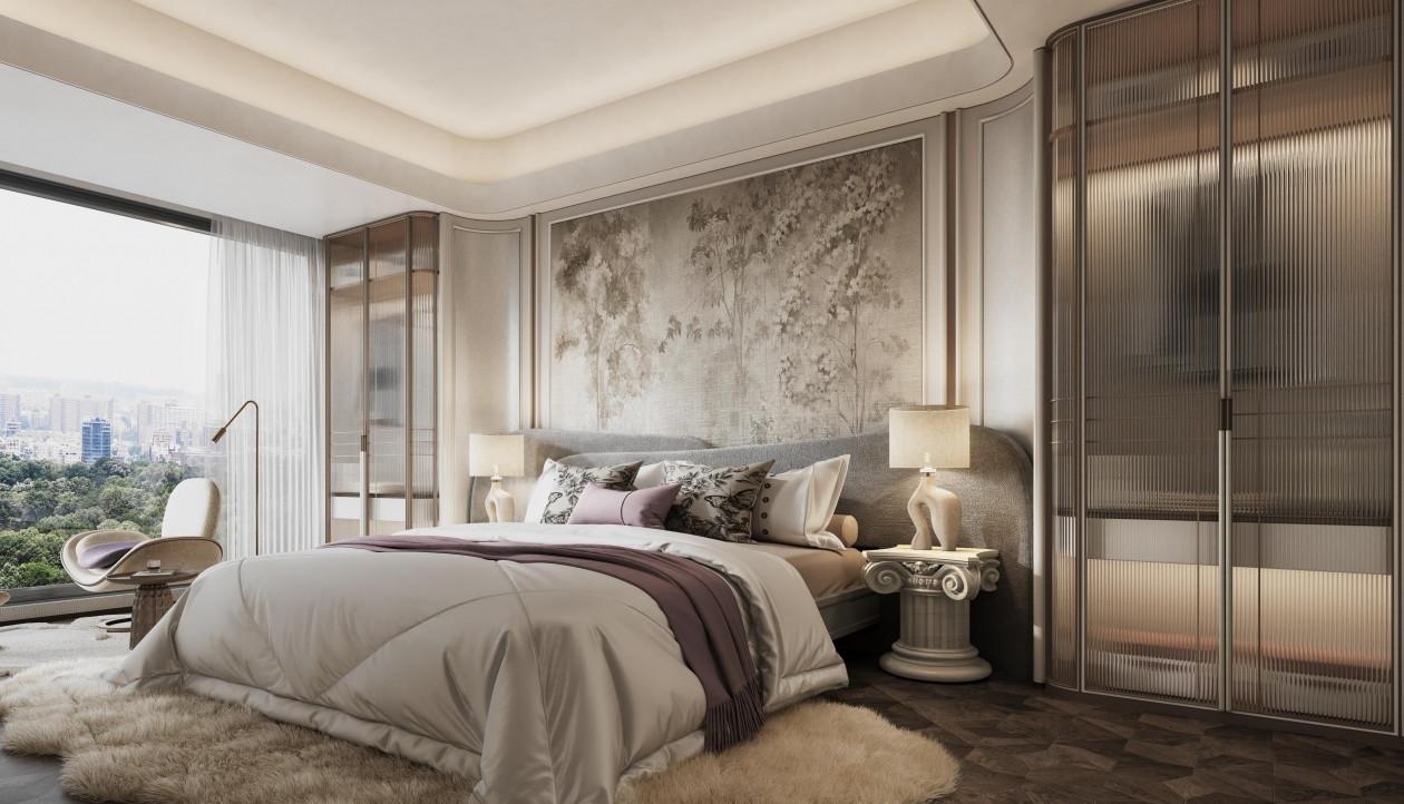 武汉招商天青府100&120&143户型方案丨集艾设计-4