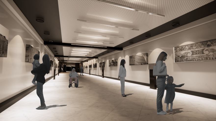 埃里温埃雷布尼行政区公共空间城市组织项目丨亚美尼亚-31