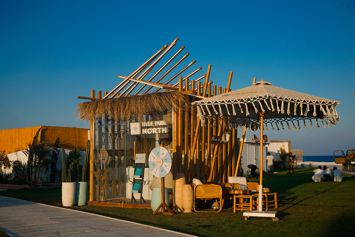 超有氛围的商业户外露营地屋美陈 网红打卡地展陈设计-10