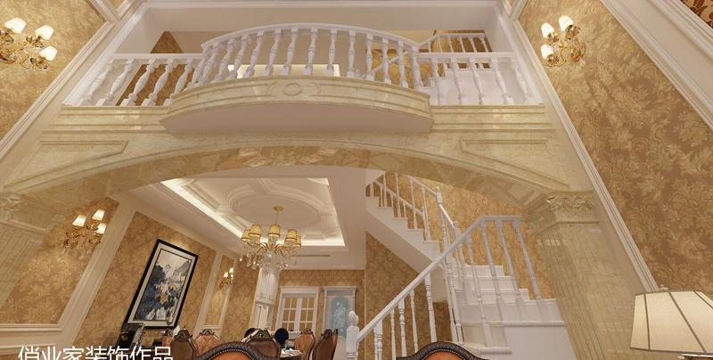 简欧风别墅设计,打造浪漫优雅私享空间-8