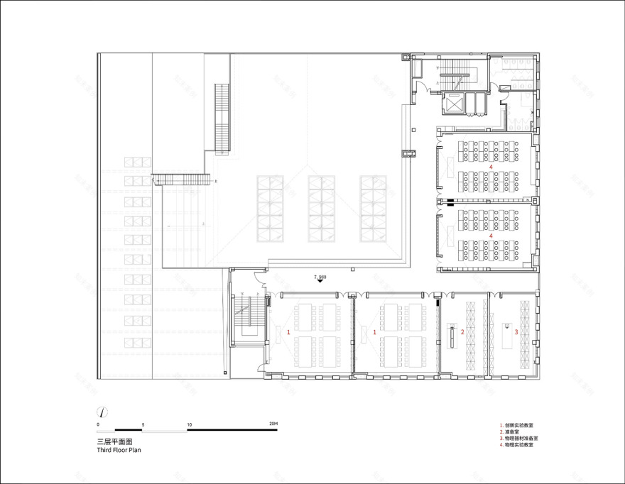 上海南桥书院综合楼丨中国上海丨南沙原创建筑设计工作室-155