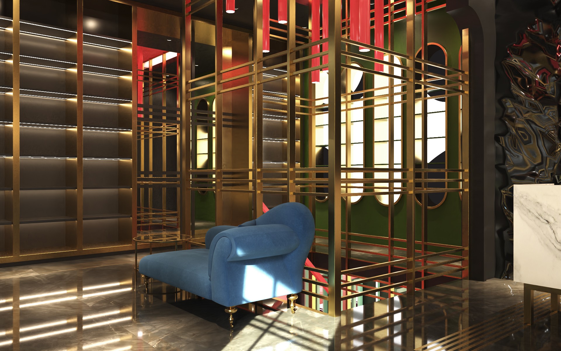 X Boutique 浪漫内衣店设计-16