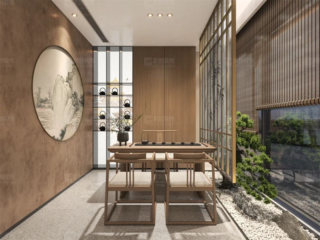 500㎡中式养生馆,领略静谧禅境丨中国无锡丨深圳京创装饰集团-19