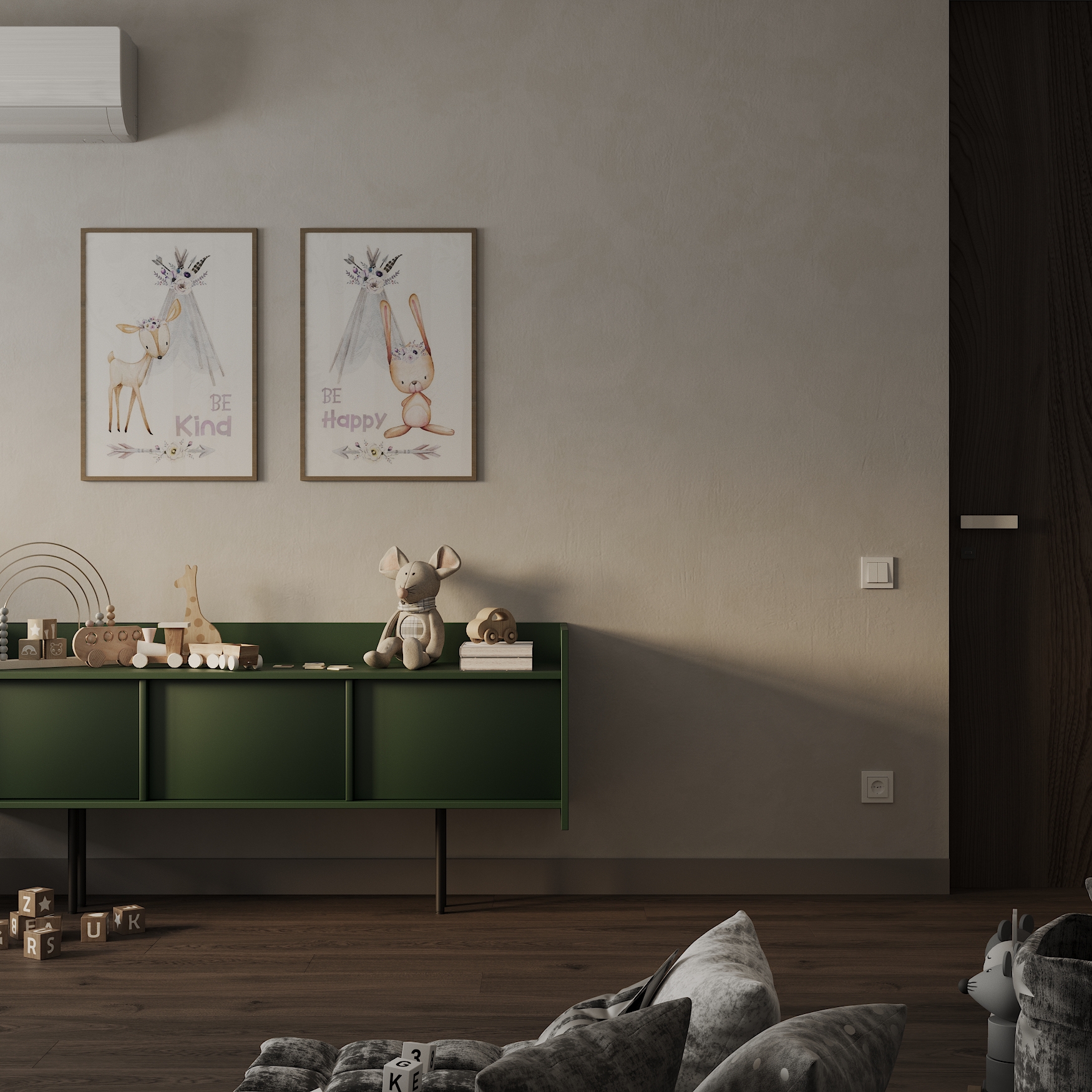 深绿色内饰丨UkraineTernopil丨JUST ART Design-24