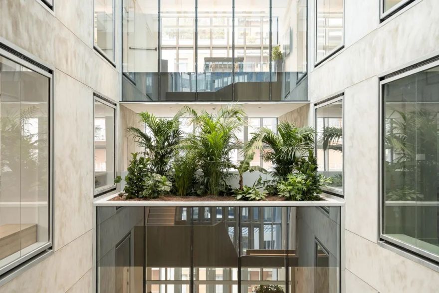 LYBRA办公综合体:亲自然的绿色中庭-3