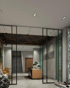 包头瑞隆建设办公空间——简约现代的办公设计
