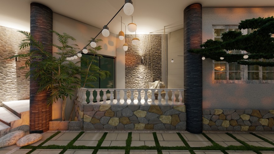 El Shorouk City私人别墅花园设计丨Cordoba Engineering & Construction-17