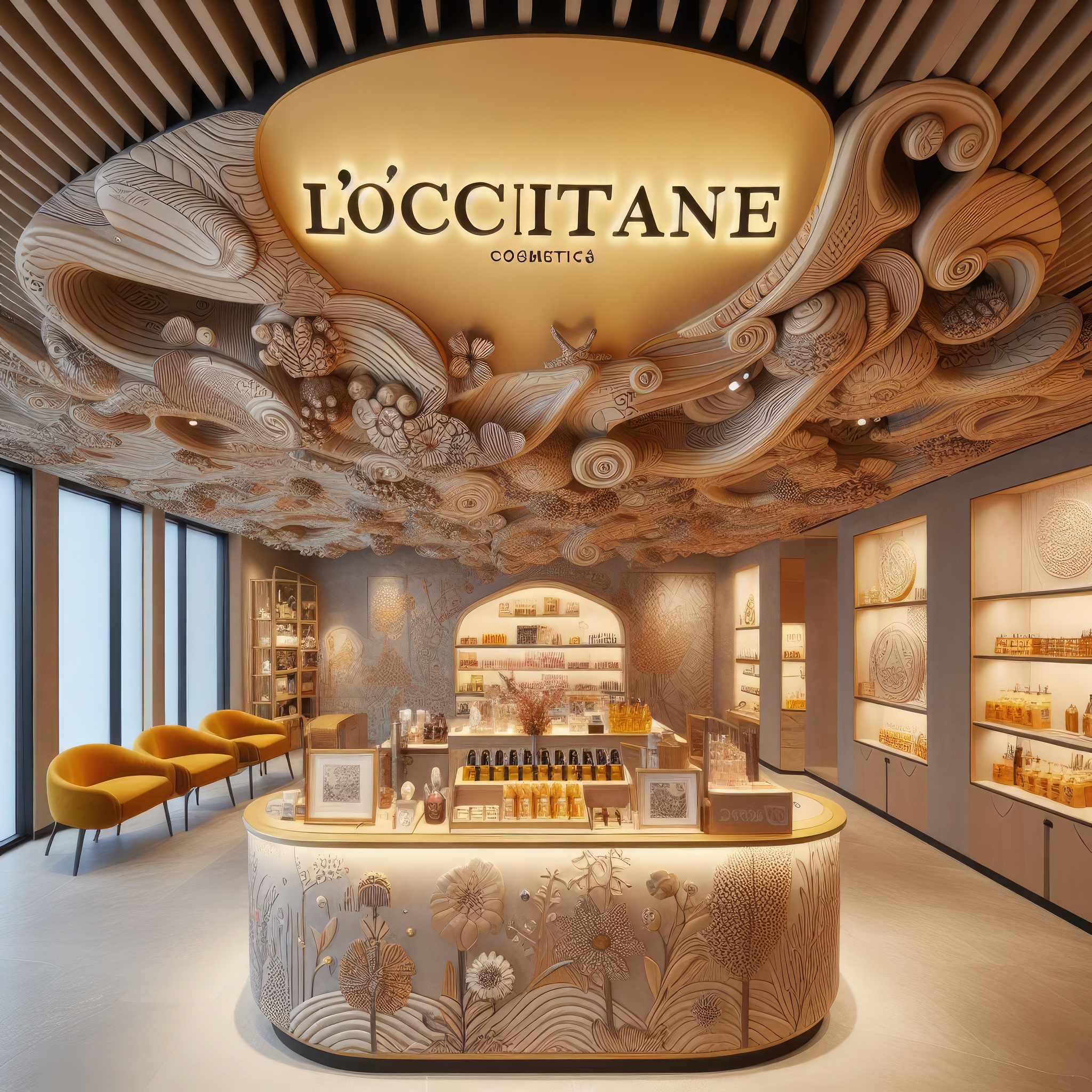 L'occitane interior store by Ai-15