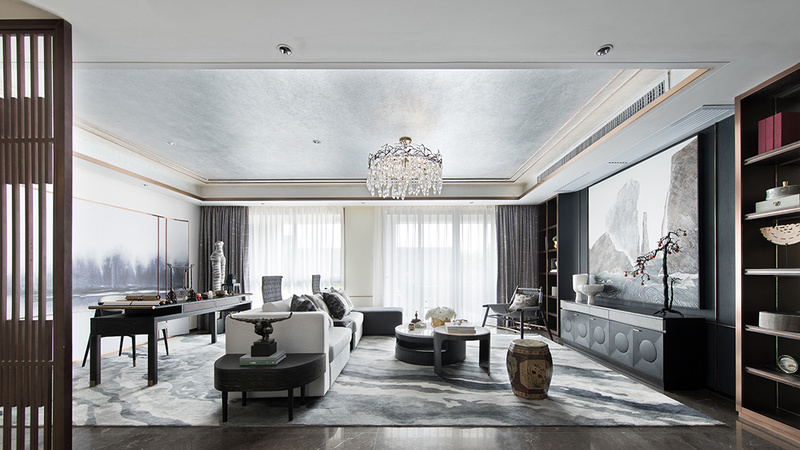 柳州市红星地产天铂别墅 | 古今交融的诗意空间-21
