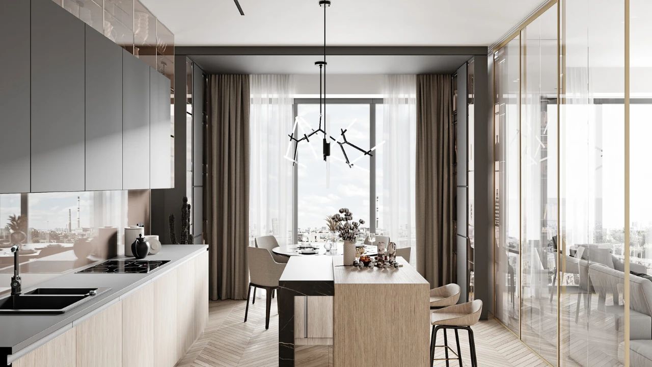 现代简约公寓设计丨MART Architects-100