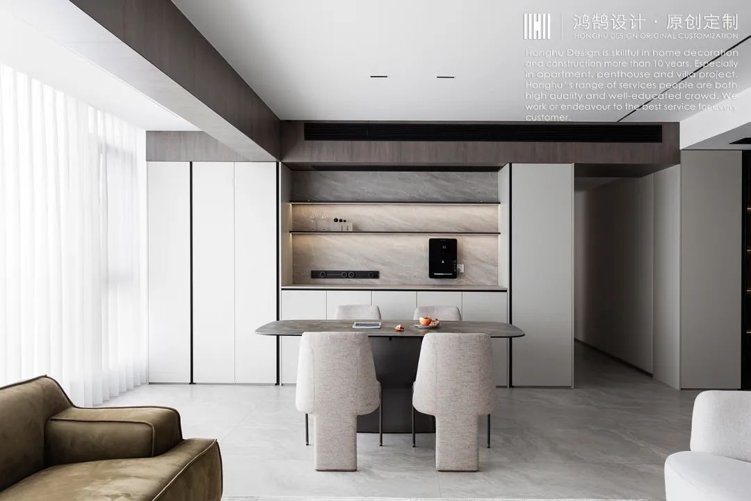 220㎡顶复里空间与自然,开放与融合的舒适表达。-17