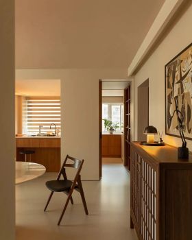 135㎡木色暖调松弛家私宅设计丨中国重庆丨苑邸设计