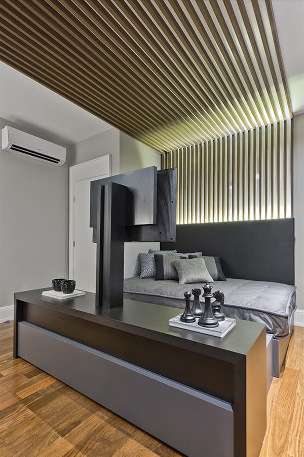 Residência WS · 现代木质住宅的舒适设计-24