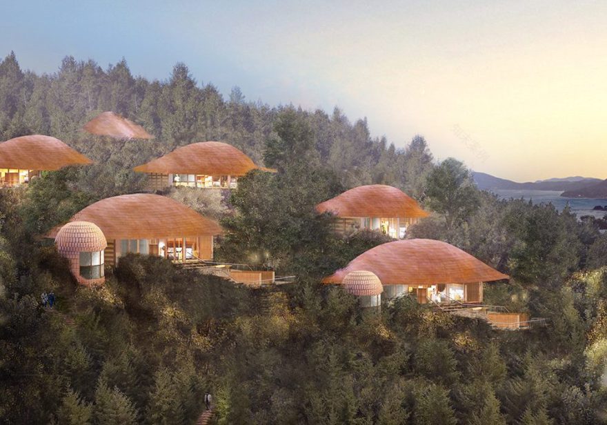 Forest Villa 度假酒店丨日本广岛丨中村拓志-0