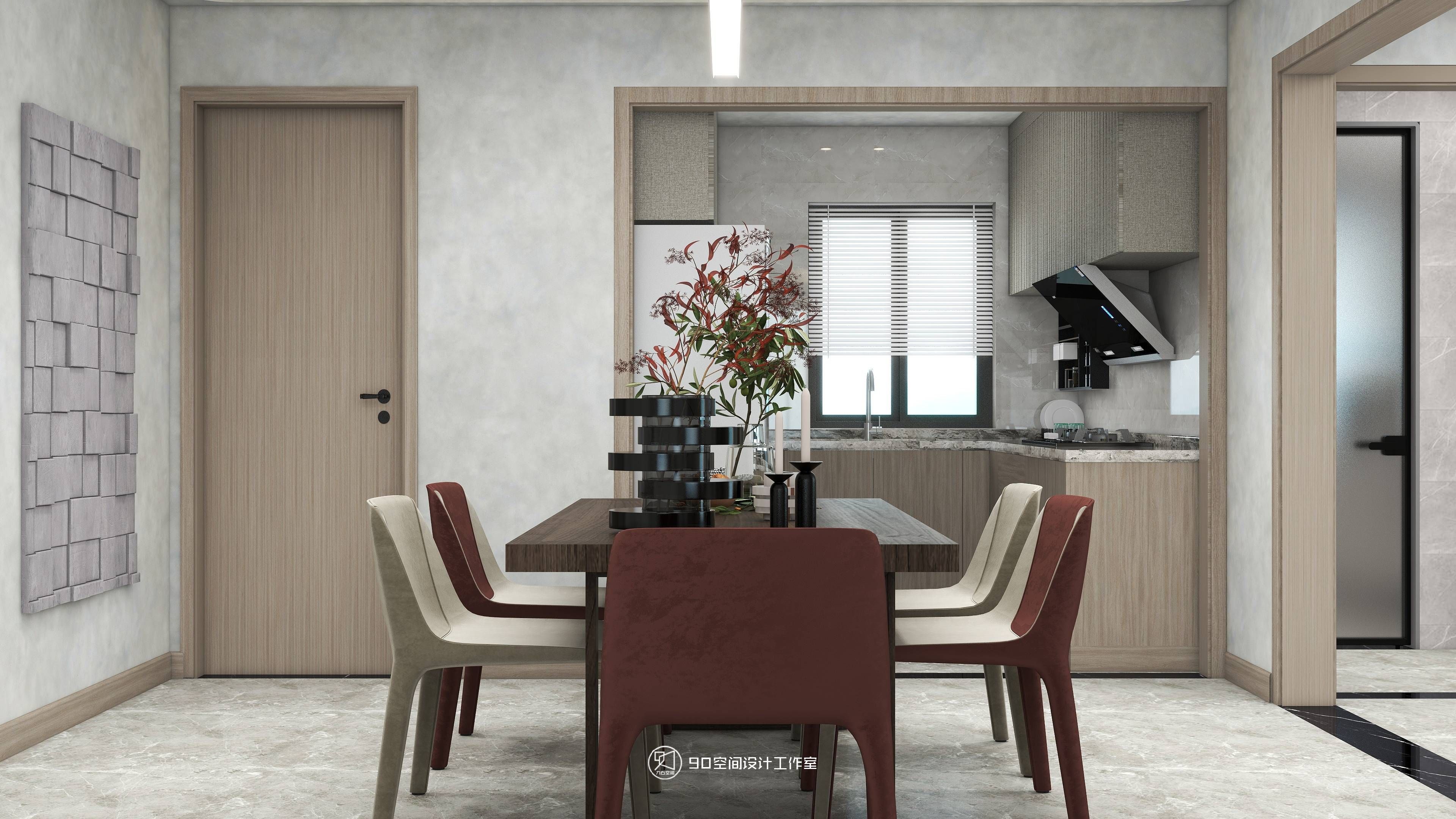 飞云之下 · 侘寂风 117 平 3 房 2 厅 1 卫设计-13