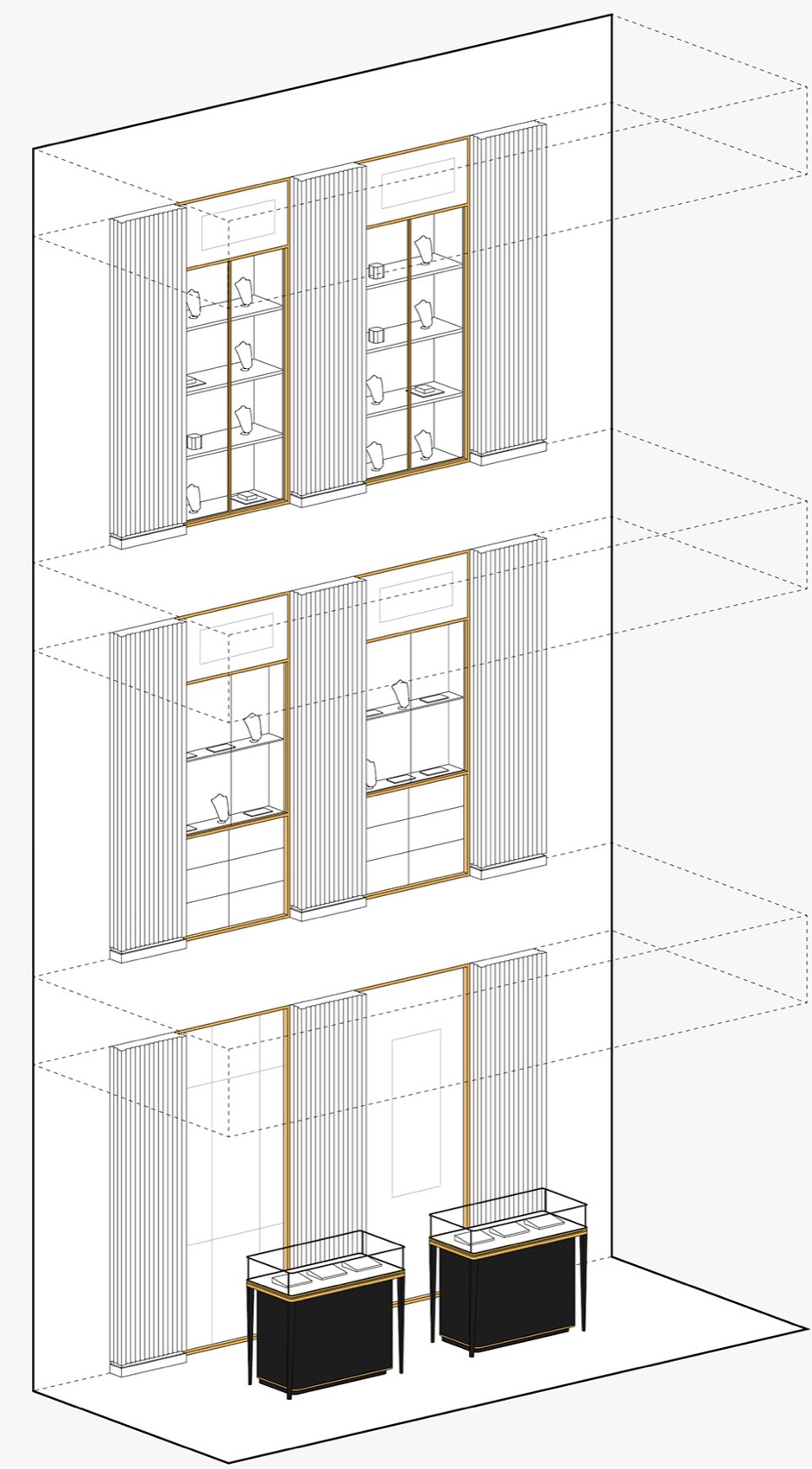 Château d’Ivoire 珠宝店丨加拿大蒙特利尔丨Archi-14