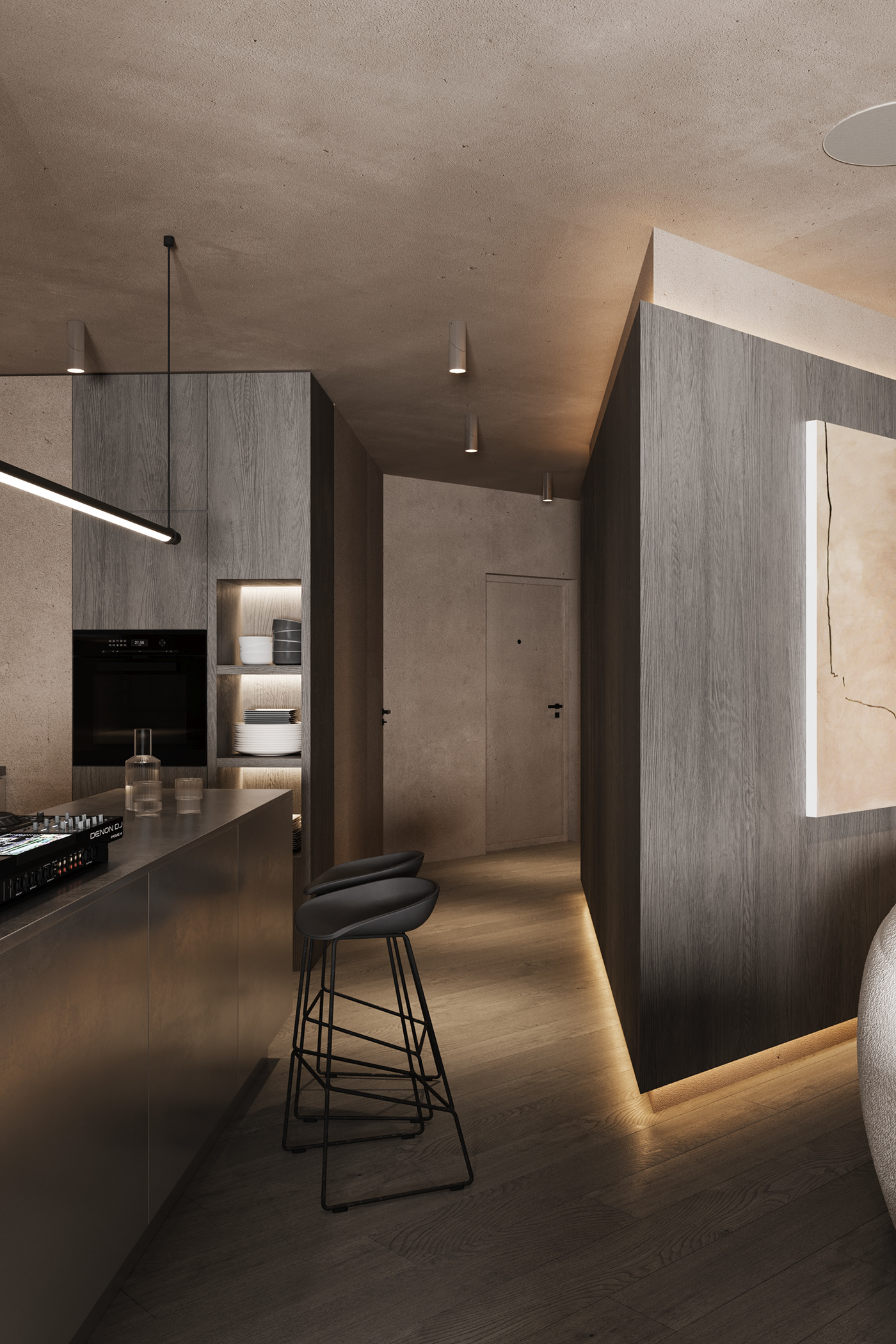 诧寂风 单身公寓，沉稳内敛！-5