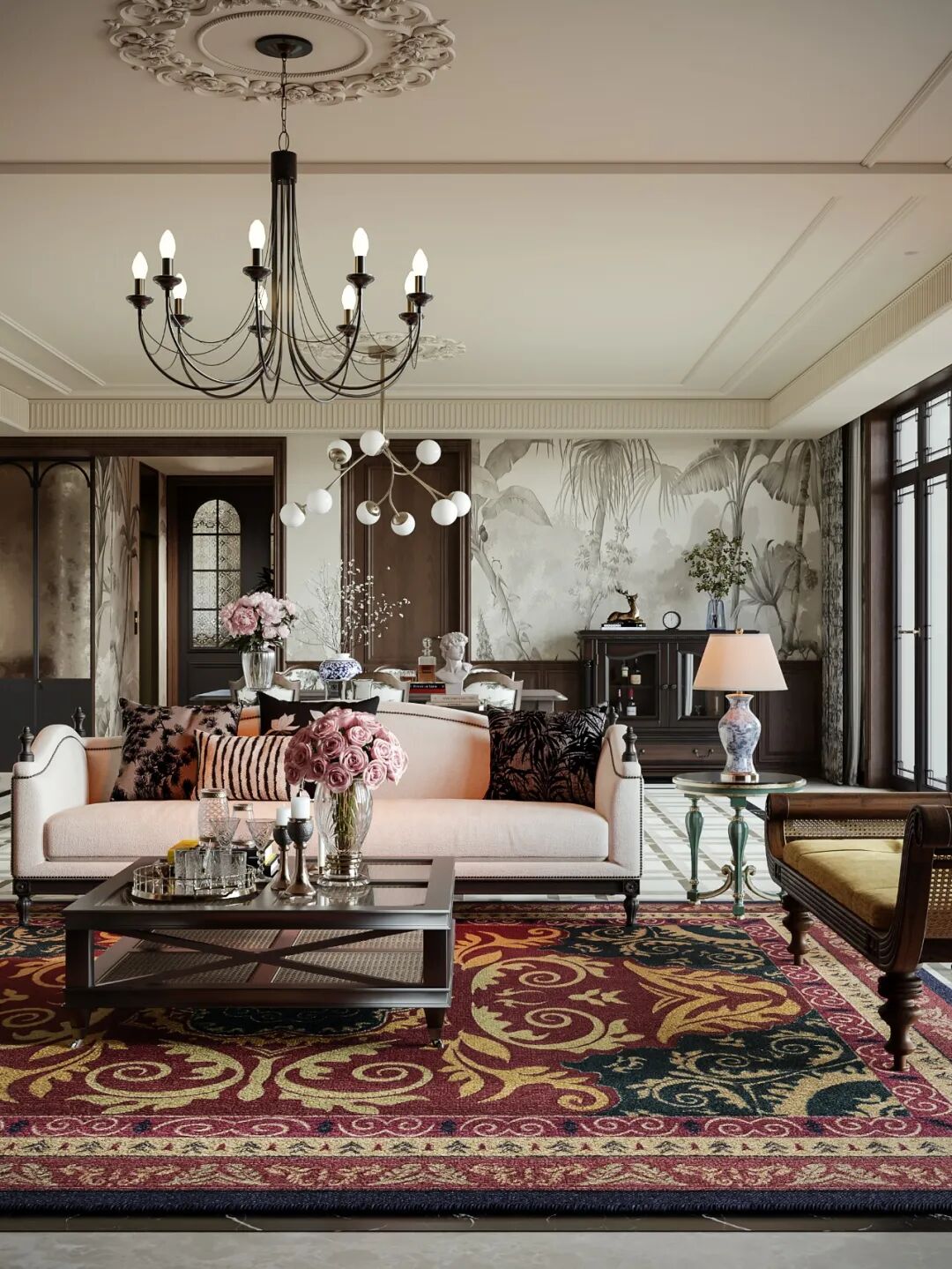 P.W.璞物设计丨时光凝萃的艺术·华章--纯净法式-180