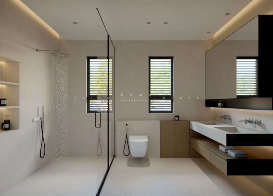 中海御湖210㎡意式大平层丨王海设计团队-60