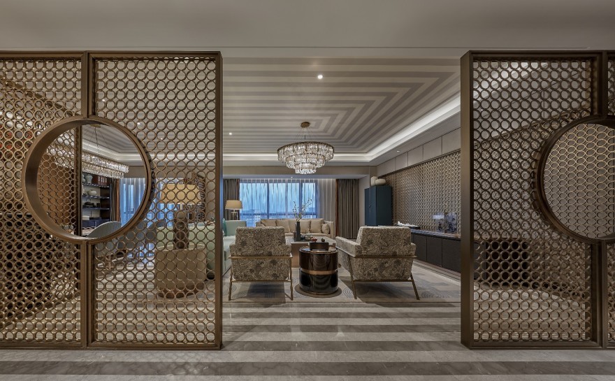 南阳三川玖龍台样板房 青草地装饰设计-26