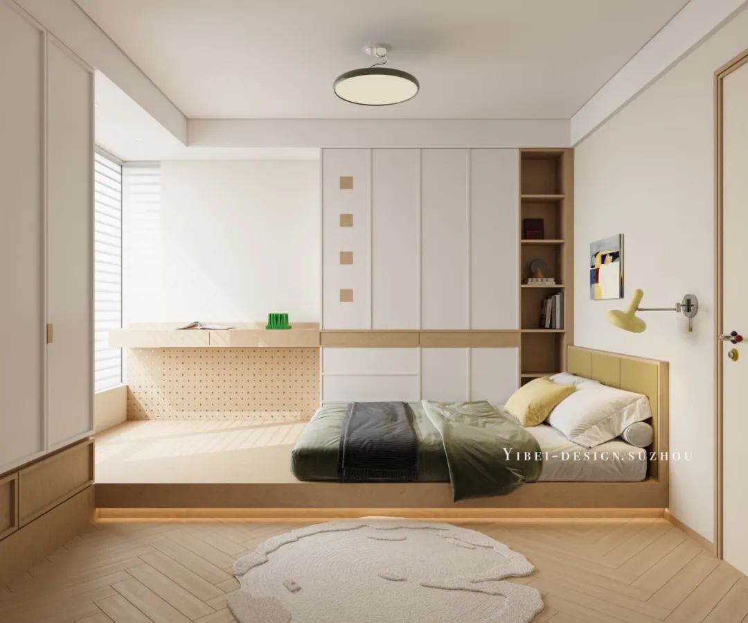 空间通透感与浪漫感兼得之道 家装设计丨YIBEI DESIGN SUZHOU-24