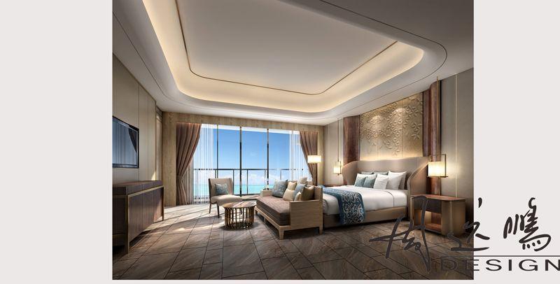 福州佰翔海景酒店客房区设计-10