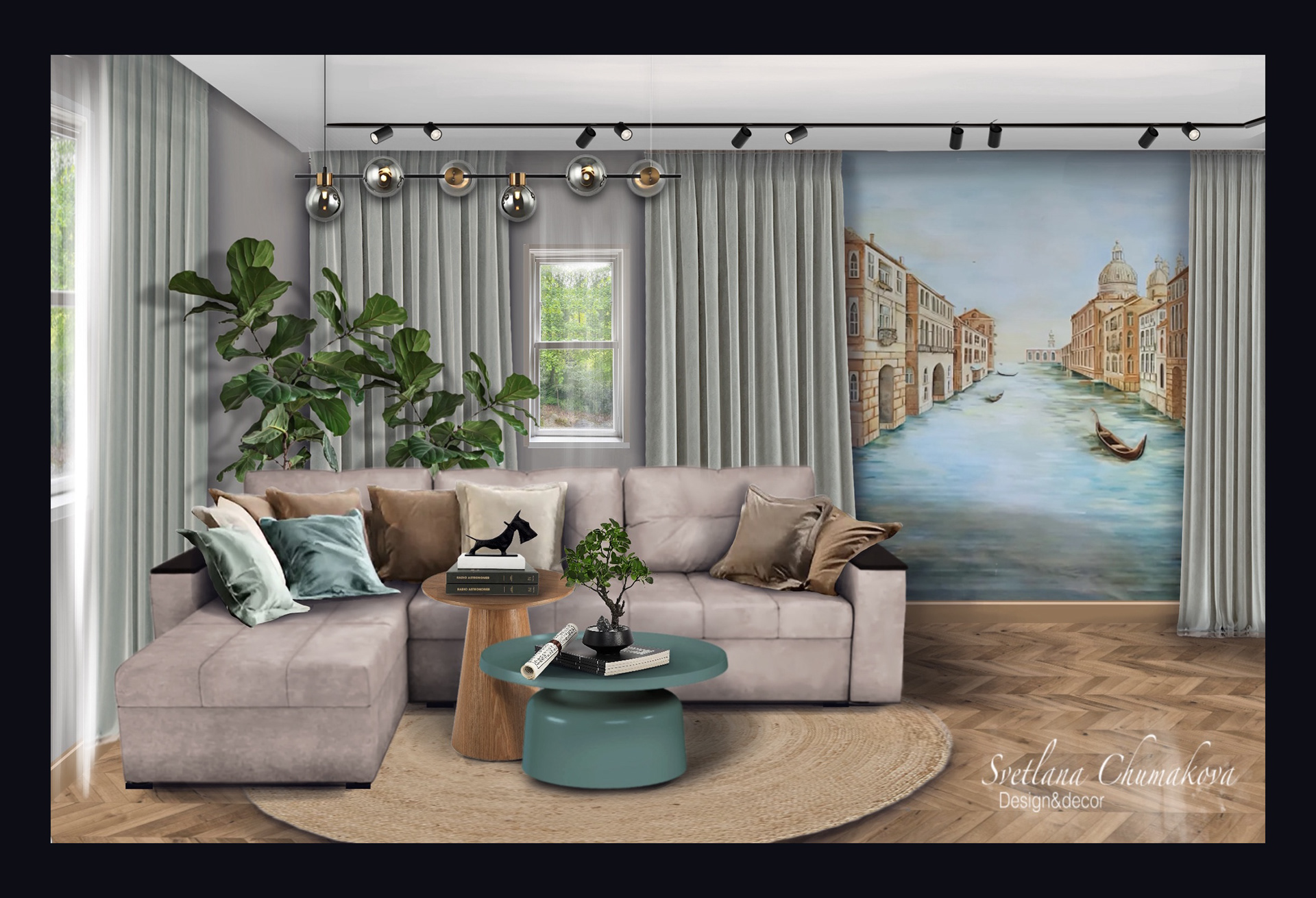 Редизайн части помещений в частном доме 2024 год-5