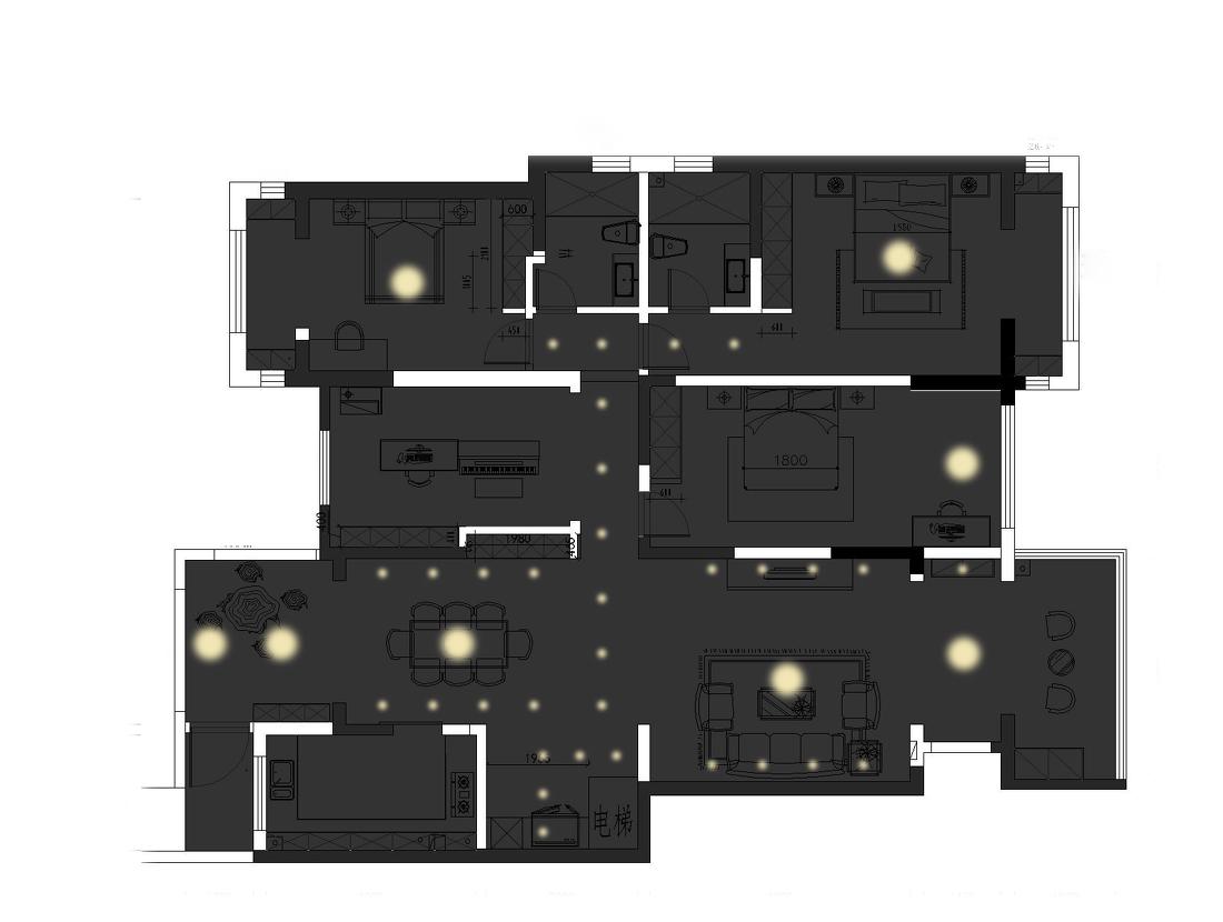 
260平的简欧别墅，有看头！ -3