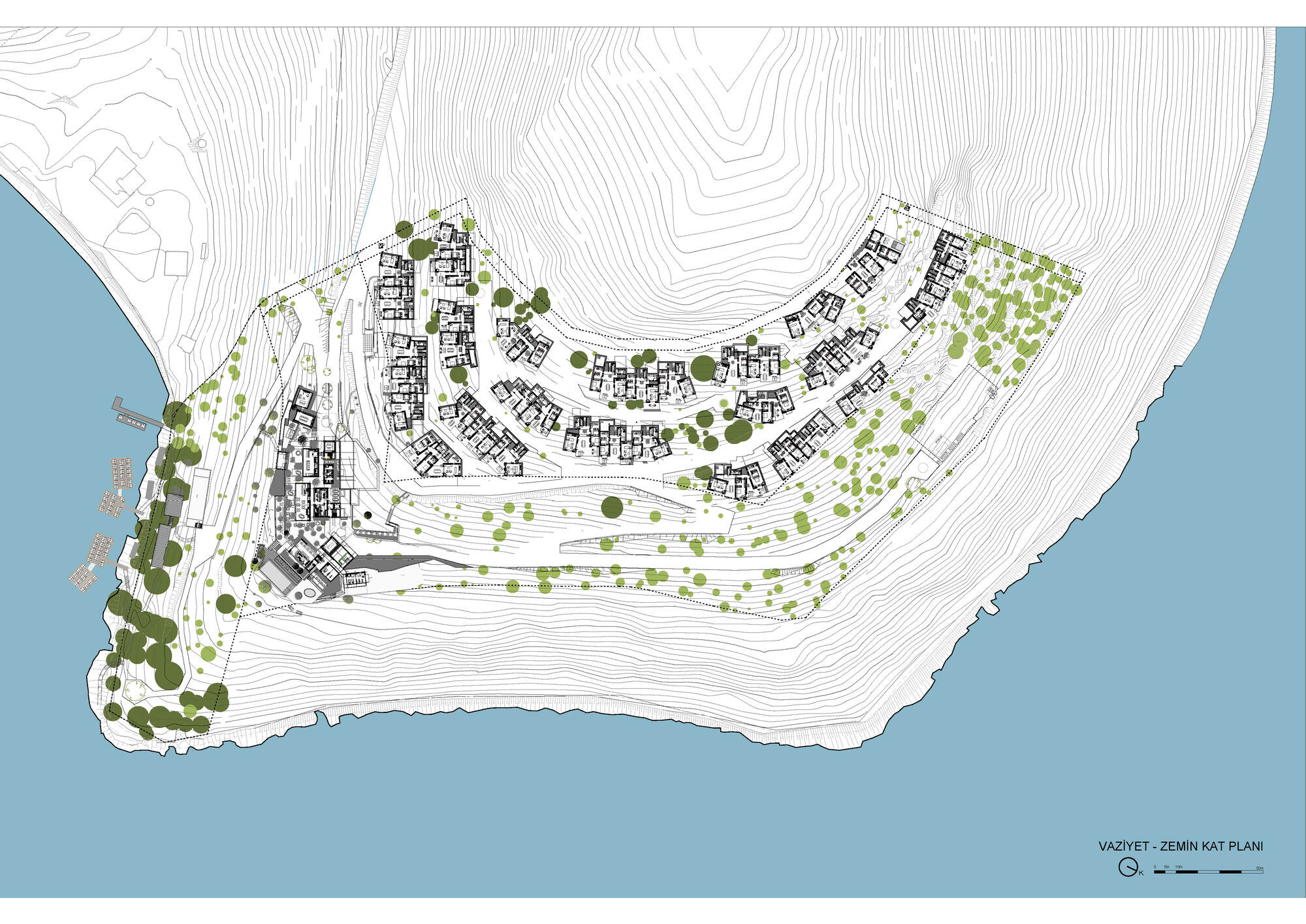 博德鲁姆阁楼酒店丨土耳其穆拉丨Tabanlioglu Architects-39