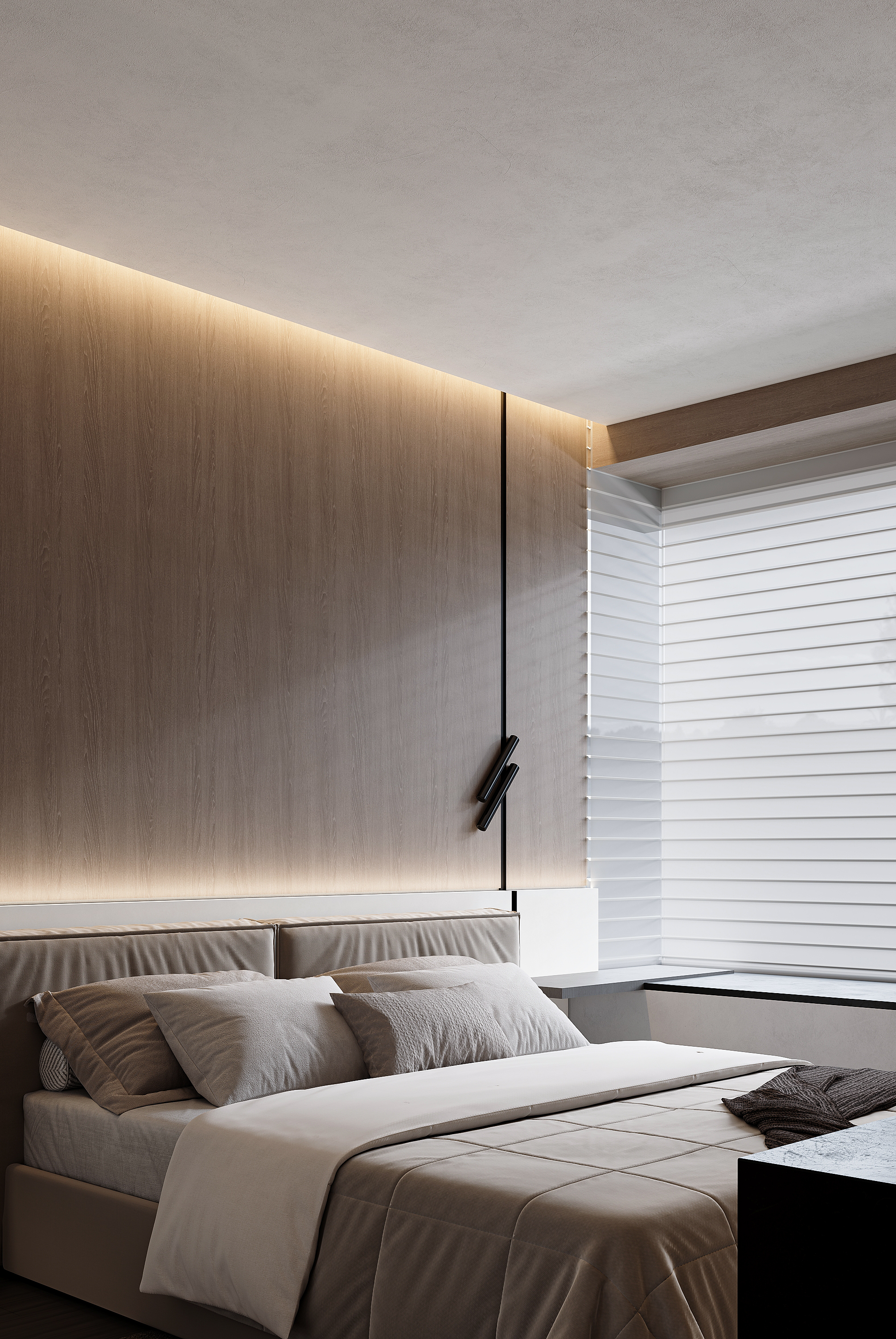 意式极简风室内设计丨金屹效果图团队-16