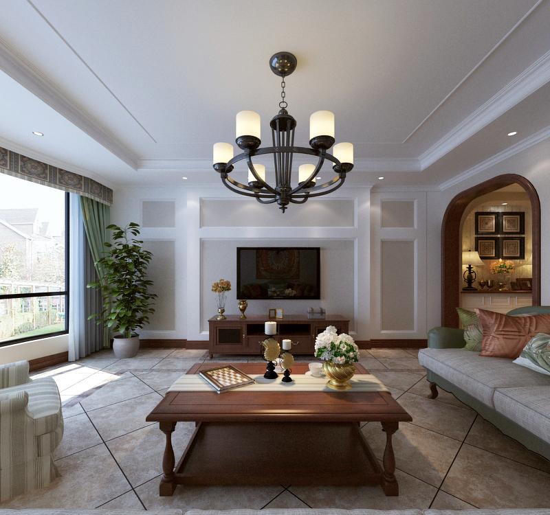 
秦皇岛160㎡美式乡村风住宅 -2