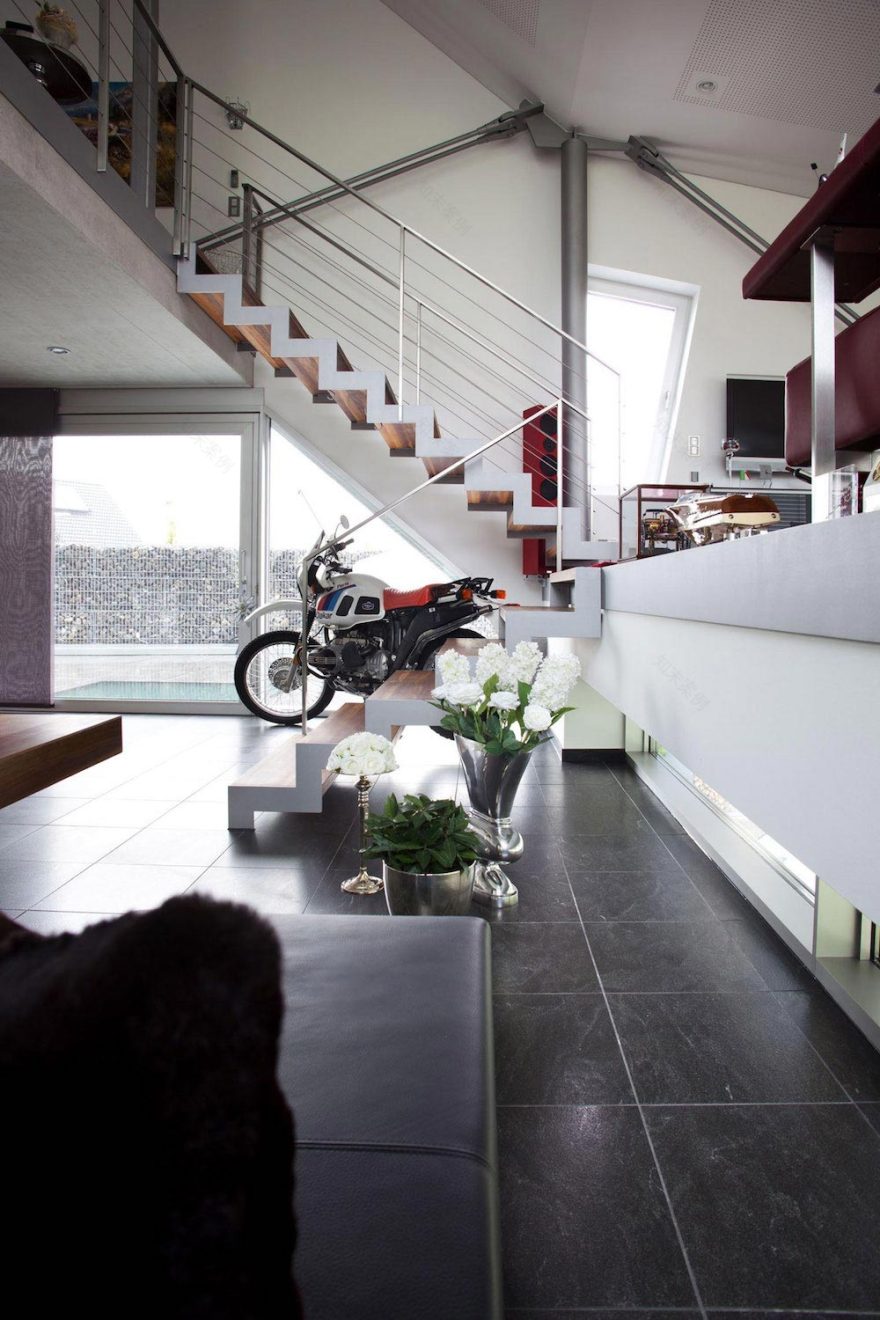 德国高科技现代别墅,彰显工程师个性-17
