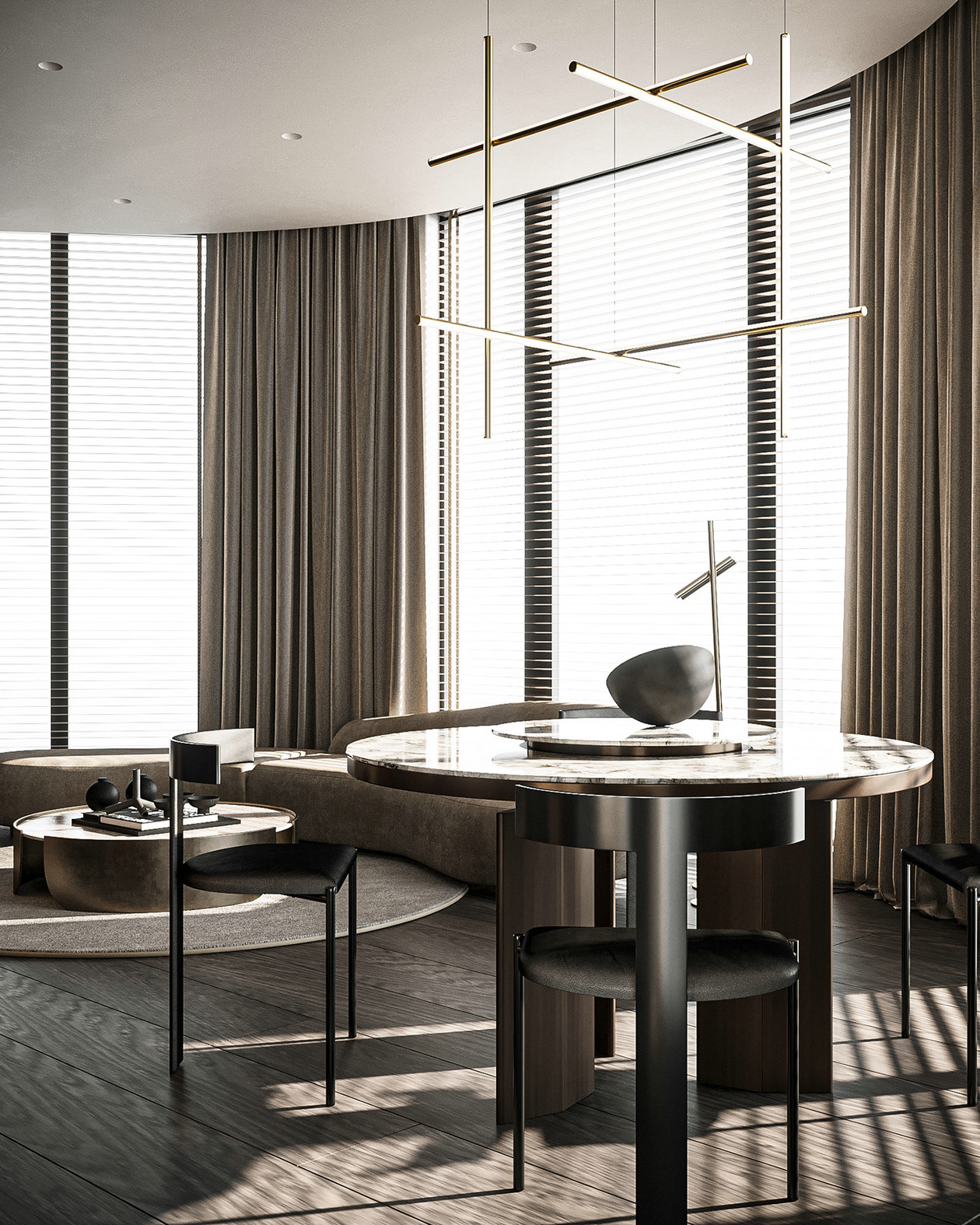 深色系公寓设计-4