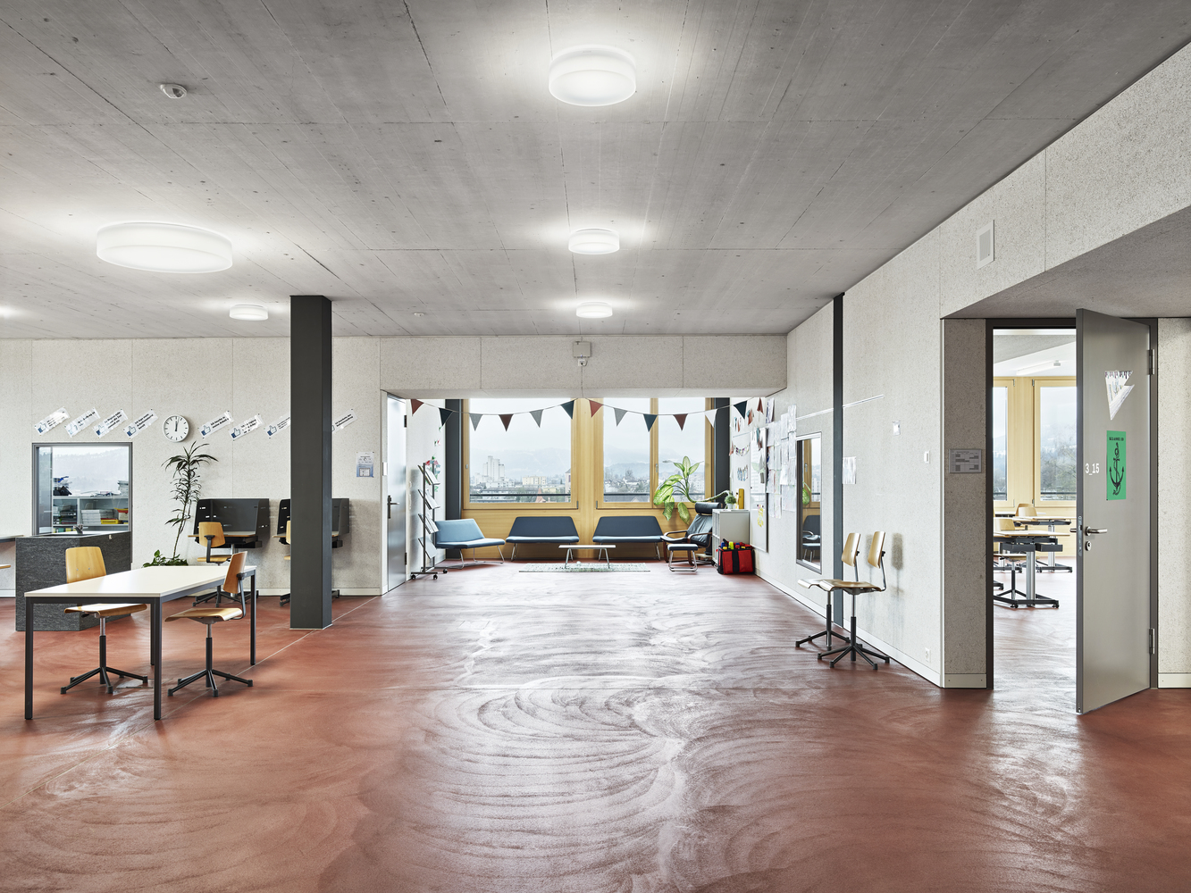 瑞士罗滕堡中学体育大楼-29