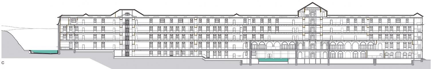 葡萄牙废弃铁路疗养院变身高山酒店-15