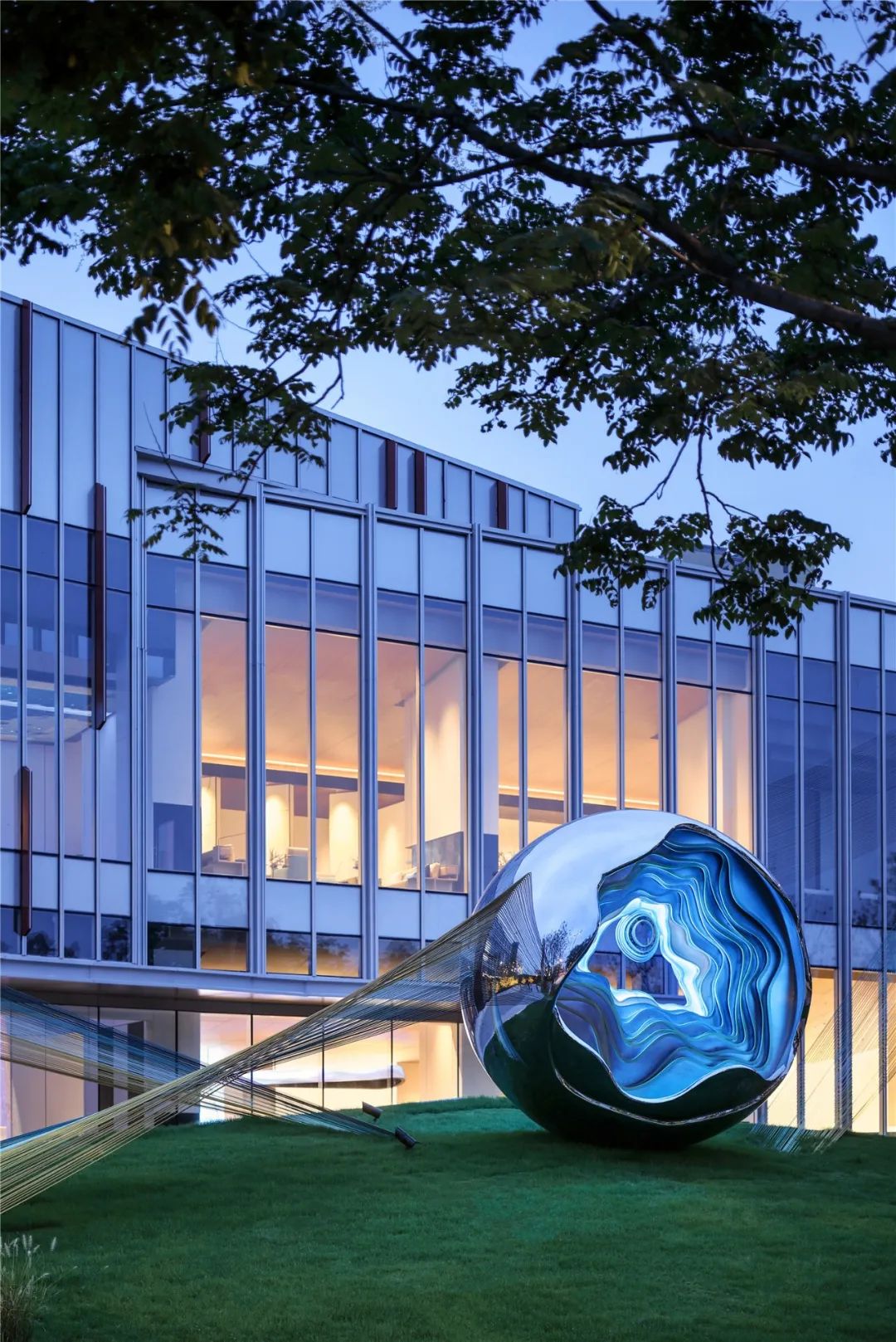 武汉万科东湖堤白营销中心丨中国武汉丨明德设计-49