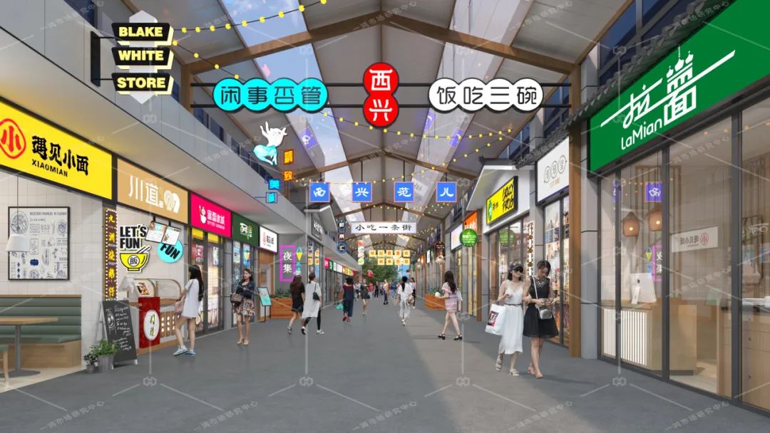 农贸市场设计案例｜老旧钢棚市场的蝶变重生，杭州西兴市集解锁国风古韵之美-109